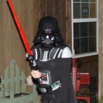 Yeah my daughter can dress up like Darth Vader too, Kylo.